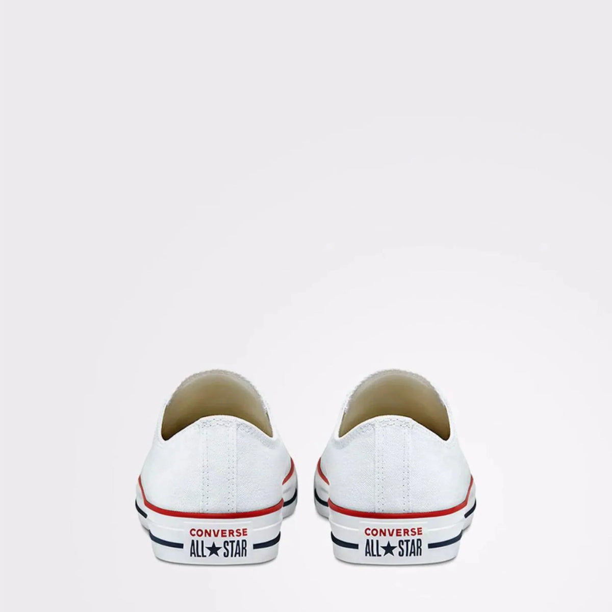 Converse White Low-Tops