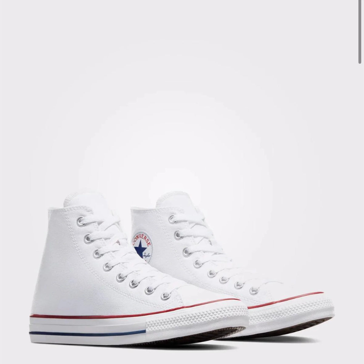 Converse White High-Tops