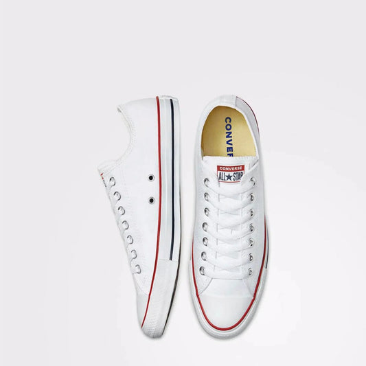 Converse White Low-Tops